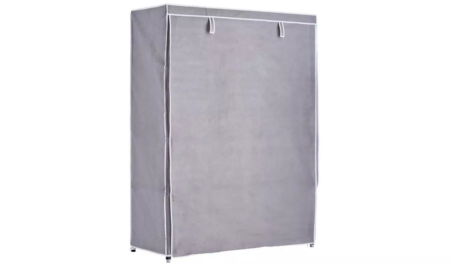 Double Heavy Duty Covered Rail - Grey